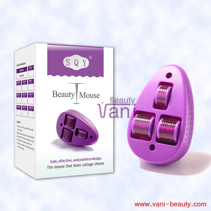 Beauty Mouse Derma Roller 3 in 1 Body Derma Mouse, 